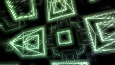 LED Room 0 D BaTB 4K Stock Footage 90491231