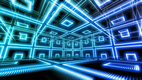 LED Room 1 B CbR2 4k Stock-Footage 91203896