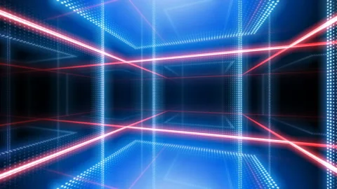LED Room 2 B AaR1 4k Stock Footage 91701783