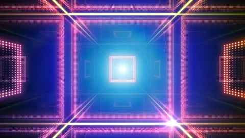 LED Room 2 B BaF1 4k Stock-Footage 91705496