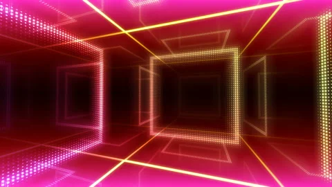 LED Room 2 B BaR1 4k Stock-Footage 91706334