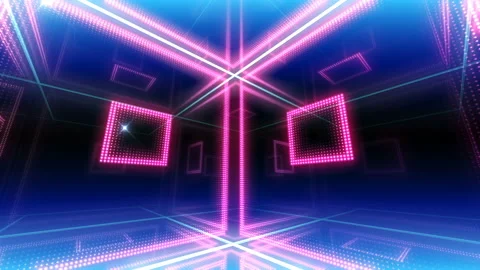 LED Room 2 B BbR1 4k Video stock 91708915