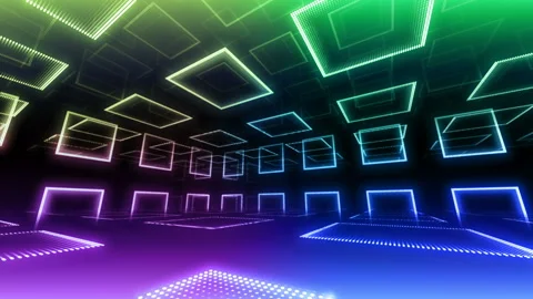 LED Room 2 B CbF2 4k Stock Footage 91711527