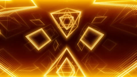 LED Room 2 D BbR1 4k Stock Footage 91714890
