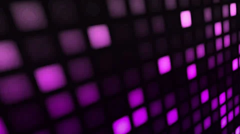 LED Rubik Purple Stock Footage 26059114