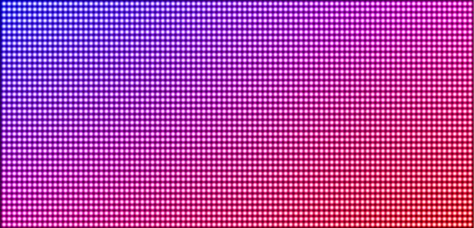 Led screen background with pattern of dot lights イラスト素材