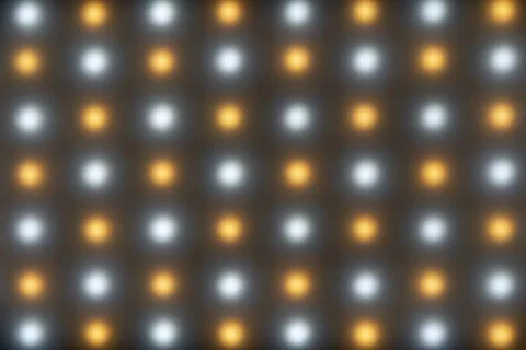 Led screen. Digital display with points. Lcd monitor. Projector template Stock Photos