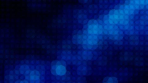 LED Screen Displaying an RGB Dot Pattern Foto stock