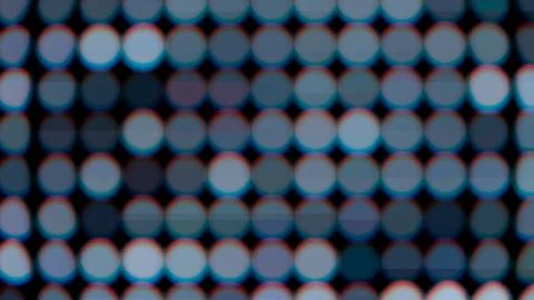 LED Screen Displaying an RGB Dot Pattern Stock Photos