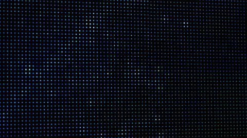 LED Screen Displaying an RGB Dot Pattern Stock Photos