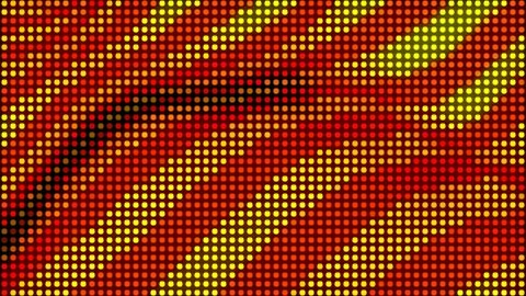 LED screen dots abstract background, 3d rendering computer generating, LED Stock Illustration