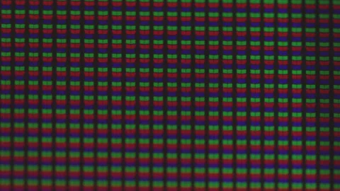 LED SCREEN extreme close up Video stock 139348844