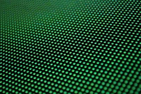 Led screen green Foto stock