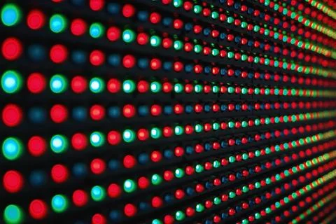 LED Screen Stock Illustration