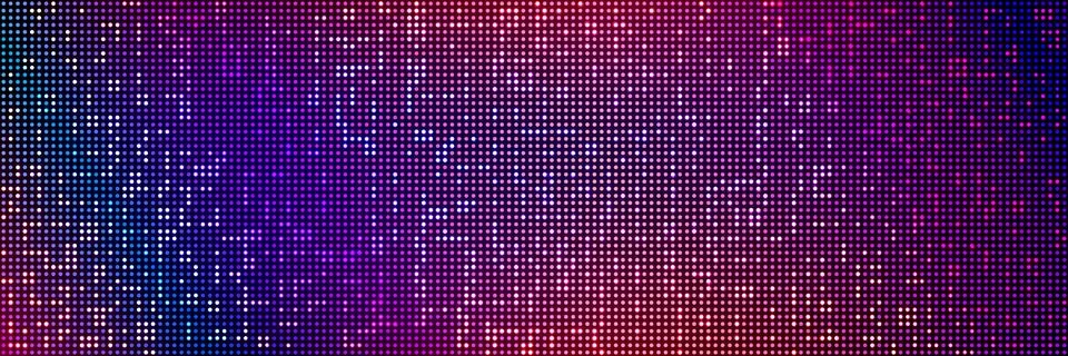 Led screen light background texture with pixel Stock Illustration