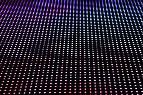 Led screen magenta Stock Photos