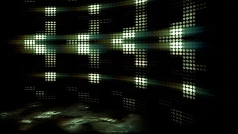 LED Screen Panel Stage Light Loop Variation 362 Stock Footage 339272737