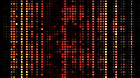 LED screen. Pixel pattern. Vide loop. Stock-Footage 86824960