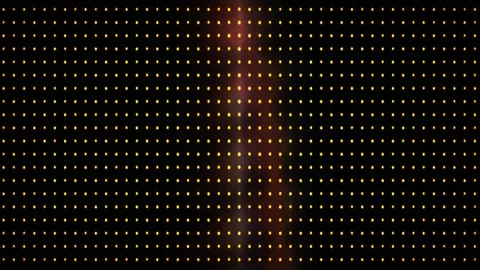 LED screen with red light trail. Stock Footage 336702621