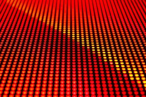 LED screen surface Stock Photos