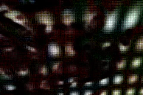 LED screen technology background. Stock Photos