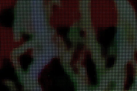 LED screen technology background. Stock Photos
