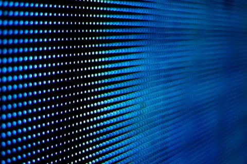 LED screen technology. Stock Photos