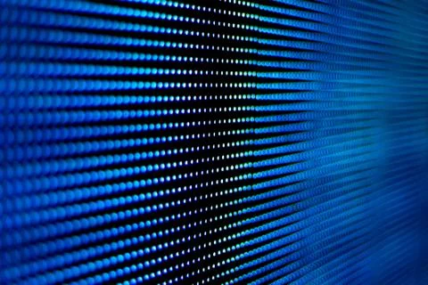 LED screen technology. Stock Photos