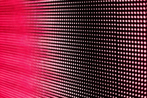 LED screen technology. Stock Photos