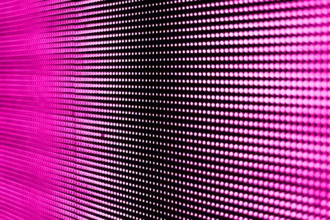 LED screen technology. Foto stock