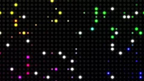 Led Sign Light Blinks Stock Footage 283100253