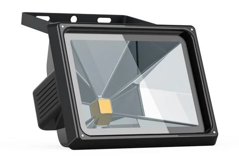 LED spotlight, 3D rendering Stock Illustration