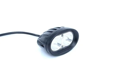 LED SPOTLIGHT ISOLATED Stock Photos