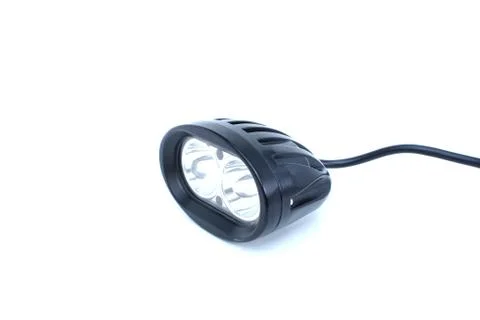 LED SPOTLIGHT ISOLATED Stock Photos