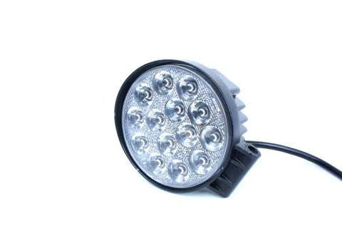 LED SPOTLIGHT ISOLATED Stock Photos