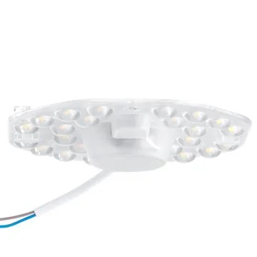 Led spotlight isolated on white background. Foto stock