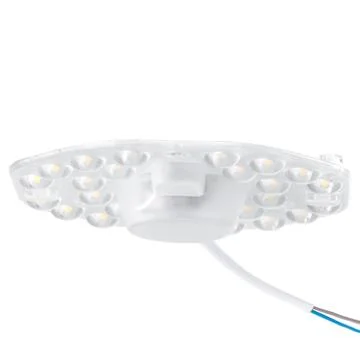 Led spotlight isolated on white background. Foto stock