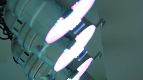 Led spotlights lamps 動画素材 86824591