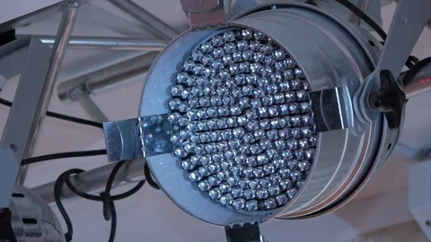 Led spotlights lamps Stock Footage 86824601