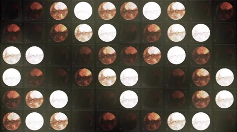 Led Stage Lights Par Wall Background Stock-Footage 67954900