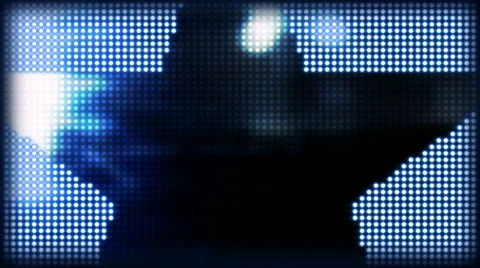 LED Star Wipe Stock Footage 50776309