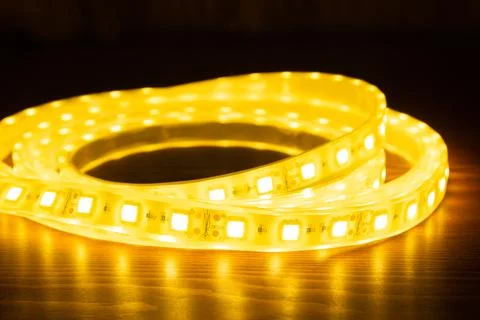 LED Strip Light,decorative diode lighting Stock Photos