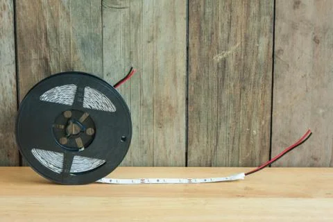 Led strip roll Stock Photos