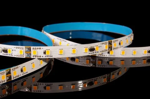 LED strip for universal lighting applications Stock Photos