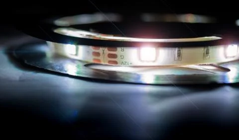LED Stripe isolated Stock Photos