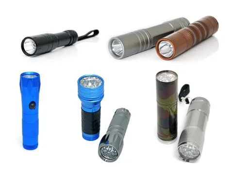 Led torches Stock Photos