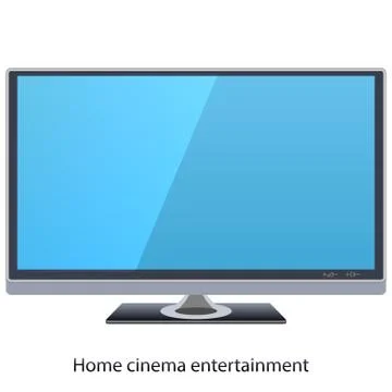 Led tv Stock Illustration