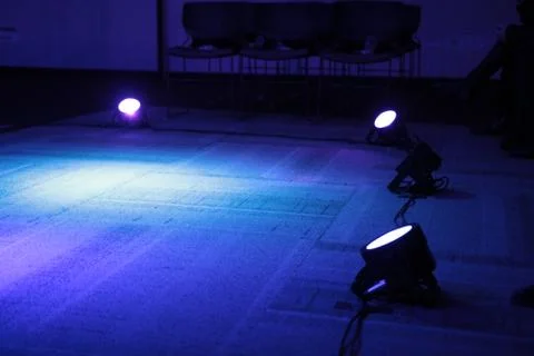 LED Uplighting Stock Photos