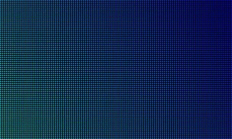 LED video wall screen texture background. Vector blue light LED diode gradien Stock Illustration