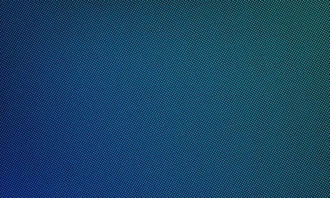 LED video wall screen texture background. Vector digital blue light LED dot m Illustrazione stock